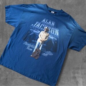 Allen Jackson Navy Blue Freight Train Tour T-Shirt